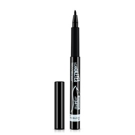 Rimmel London Scandaleyes Thick & Thin Eyeliner, Black, 1.1 ml
