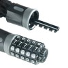 STEELMIGHT 5 Digit Dial Key Chain Lock for Anti-theft Bicycle