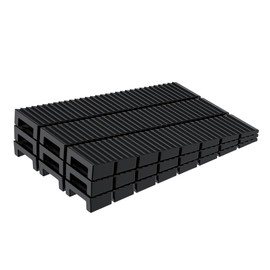 Hsthe Sea 16Pcs Furniture Plastic Wedges Shims For Leveling Adjustable Leveling Shims Furniture Levelers Wedges Never Rot Table Shims Leveling Wedges Easy To Snap For Chair Doors Toilet