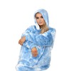 MS9 Women's Oversized Wearable Blanket Fleece Hoodie Sherpa Soft and