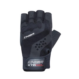 Chiba Unisex's Xtra Gel Glove, Black, X-Small
