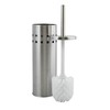 MSV Miami Toilet Brush with Hygienic Container Silver