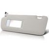 [Left/Driver Side] OE Style Gray Windshield Sun Visor w/Lighted Mirror