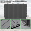 LDETXY Rubber Bed Mat Liner for Ranger XP 1000, TPE