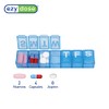 Apothecary 67004 Pastillero Semanal Pequeño, Tipo Rectangular, Surtido