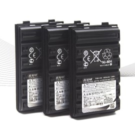 elxjar (3-Pack) 7.2V 1800mAh Ni-MH Battery Pack Compatible for Yaesu Vertex FNB-V94 FNB-83 FT-60R FNB-V57 FNB-64 VX-410 VX-420 VX-420A VX-150 VX-160 VX-170 VX-180 FT-270 Two Way Radio