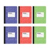 Oxford Composition Notebook 6 Pack, Wide Ruled Paper, 9-3/4 x