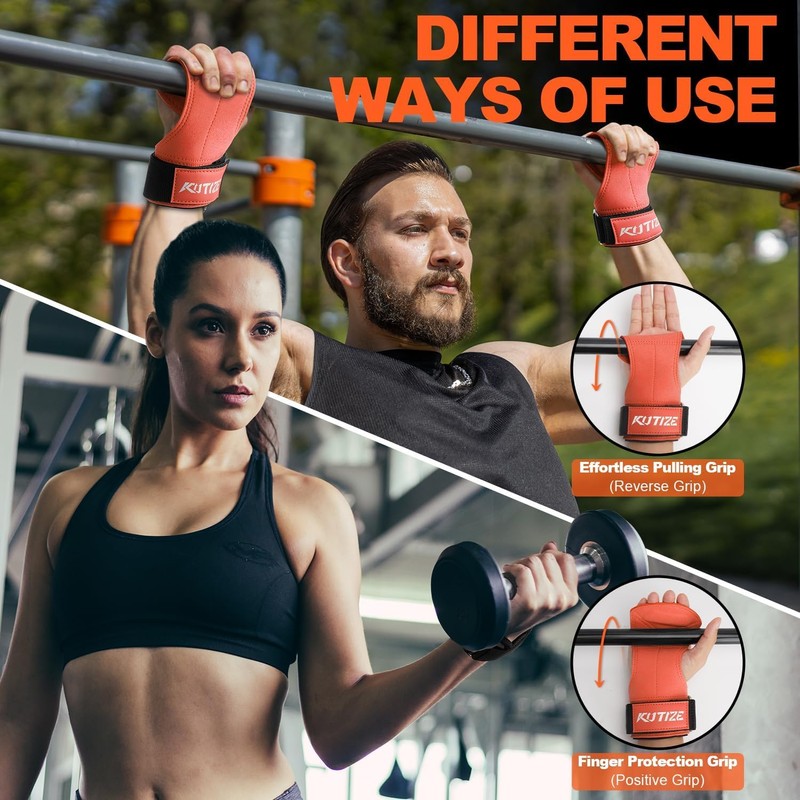Lifting Straps, Weight Lifting Wrist Wraps, Gym Hand Grips for