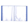 100-Pocket Business A4 Sheet Presentation Book, 200-Page Capacity for A4