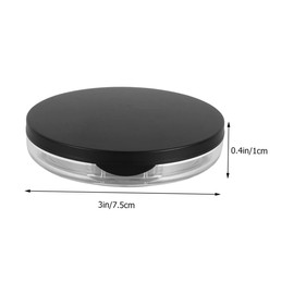 OHPHCALL Loose Powder Puff Storage Box with 5g Powder Puff Makeup Blender Cases for Travel