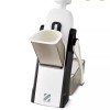 Zakarian Safe Slice Upright Mandoline Thickness Adjust Vegetables Fruit Black