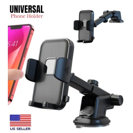 LIWAL 360° Universal Mount Holder Car Stand Windshield For Mobile Cell Phone GPS Hold
