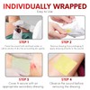 HEALQU Medical Xeroform Petrolatum Dressing 4x4-25-Count - Non-Adherent Gauze Pad