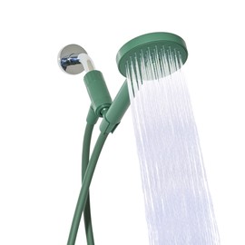 Sproos - Handheld Shower Head, High Pressure, 3 Spray Functions Plus Pause, Extra Long 70 Inch Hose - Eco-friendly Materials - Easy DIY Installation - High Pressure Performance - Green