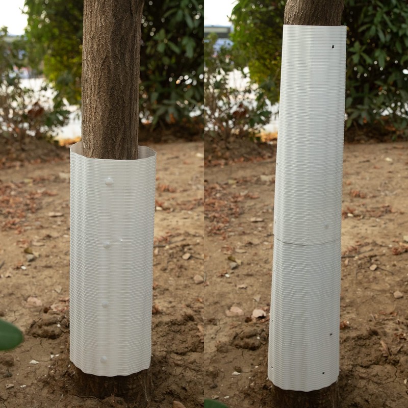 Adnee 6pcs Tree Guard Protectors,Expandable Tree Trunk Protector,Grow Tubes Around