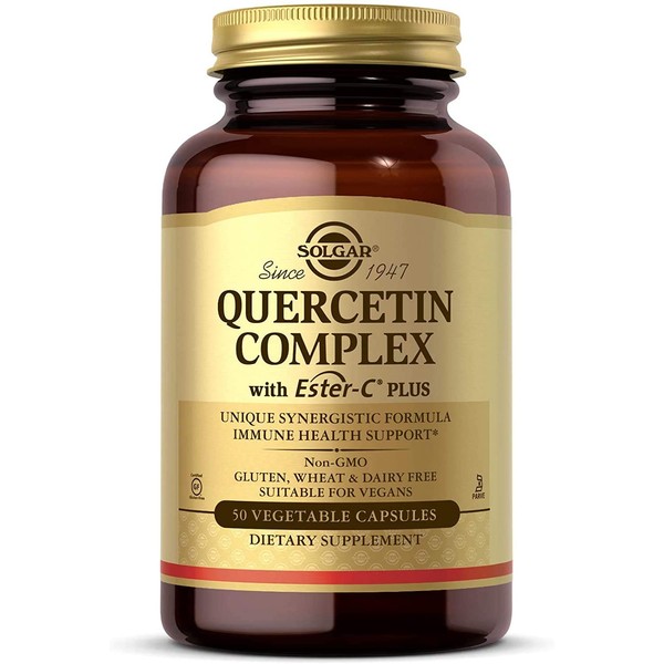Solgar – Quercetin Complex with Ester-C Plus, 50 Vegetable Capsules
