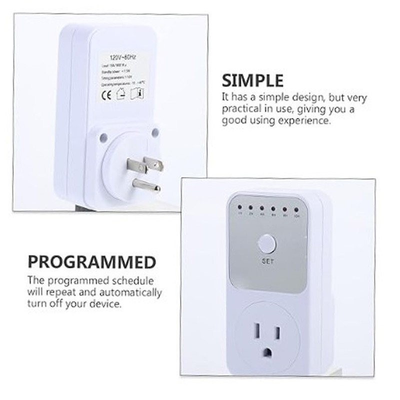 Countdown Timer Socket 1 2 4 6 8 10 Hour