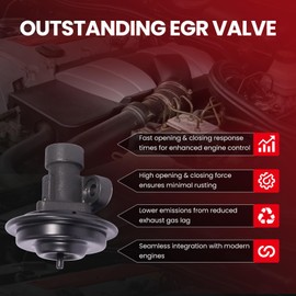 MOCA Exhaust Gas Recirculation (EGR) Valve fits 1998-2003 for Ford Ranger 3.0L, 1998-2003 for Mazda b3000 3.0L