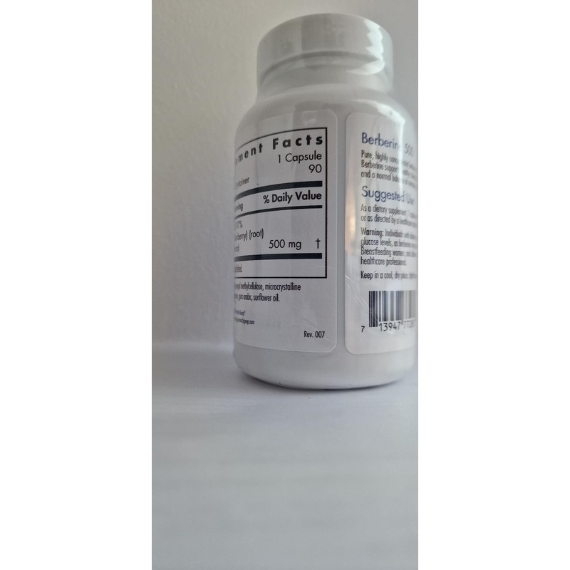 Allergy Research Group Berberine 500 60 Capsules