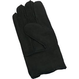 Harrys-Collection Unisex Real Lambskin Gloves, black
