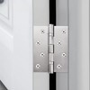 Polished Chrome Ball Bearing Hinges, Heavy Duty Steel Door Hinges