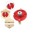 Woodworking Self-Centering Doweling Jig Drill Kit Vertical Hole Drilling Guide