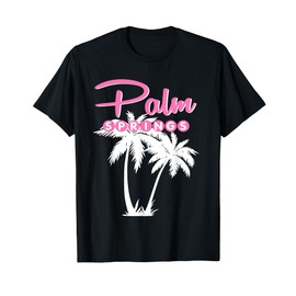 PALM SPRINGS RETRO VINTAGE CALIFORNIA Palm Tree T-Shirt
