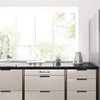 Rergy 10 Pack 5 INCH Cabinet Pulls Brushed Nickel Finger
