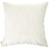 Evans Lichfield Bee Happy Repeat Cushion Cover, White, 43 x