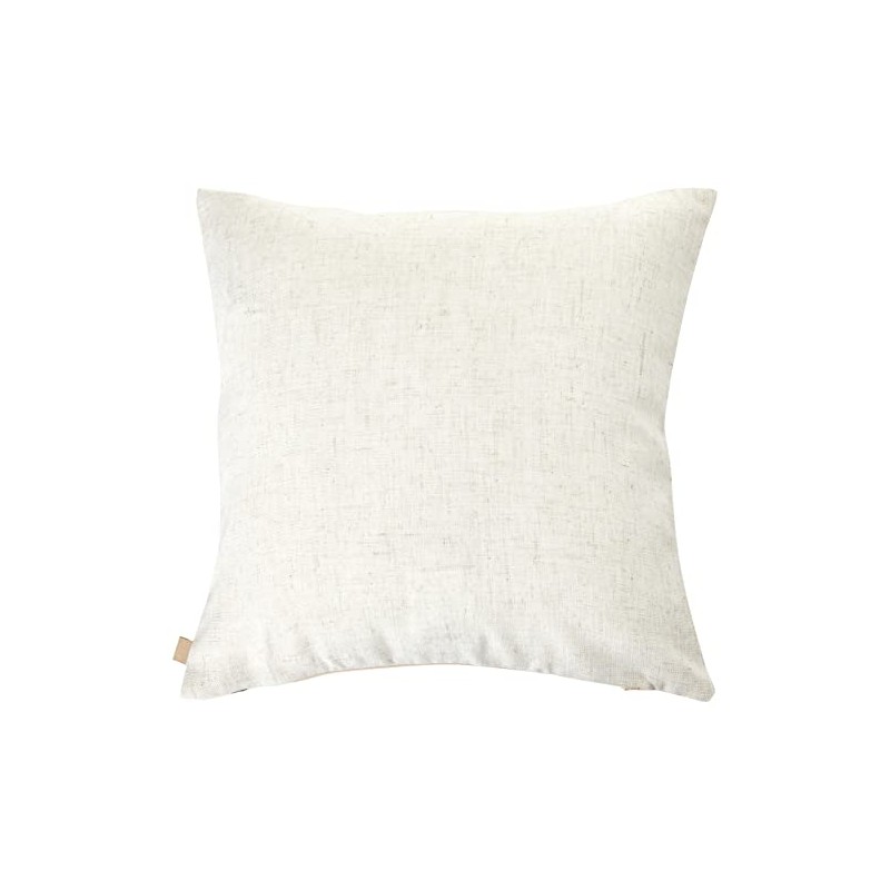Evans Lichfield Bee Happy Repeat Cushion Cover, White, 43 x
