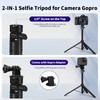 Kaitezenz 63in Selfie Stick Tripod for Gopro Camera, Kaitezenz Long