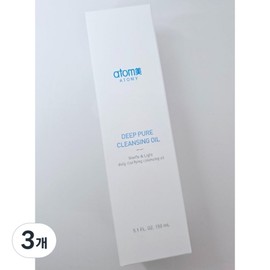 Atomy Deep Pure Cleansing Oil 150ml, 3 pieces / 애터미 딥퓨어 클렌징오일 150ml, 3개