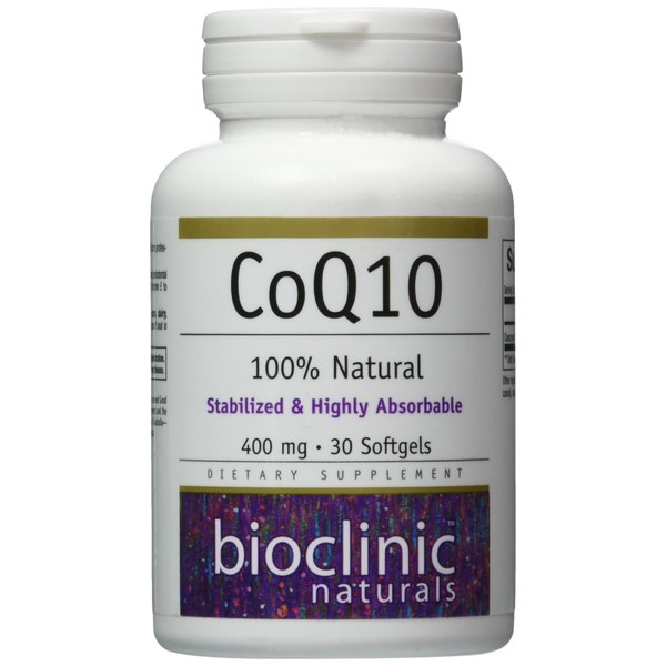 Bioclinic Naturals Coq10 Supplements, 30 Count