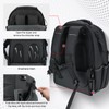 KUNN Tool Backpack with Wheels, Heavy Duty Rolling Tool Bag