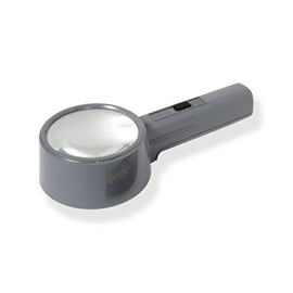 Carson MagniTop LED Lighted Hands-free Table-Top 2x Magnifier with 4x Spot Lens