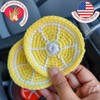 Cotton Crotchet Fruit Car Coaster Set (Sunny Peel)