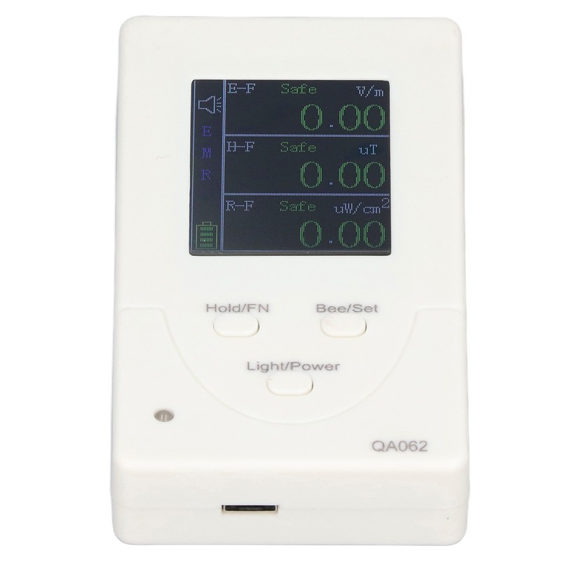 Electromagnetic Field Radiation Detector Handheld USB Rechargeable EMF Meter Tester