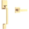 Migade Front Door Handle Entry Door Lock Handle Set for