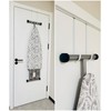 Mars-Rock Over The Door Metal Hooks with Plastic Coating 10"