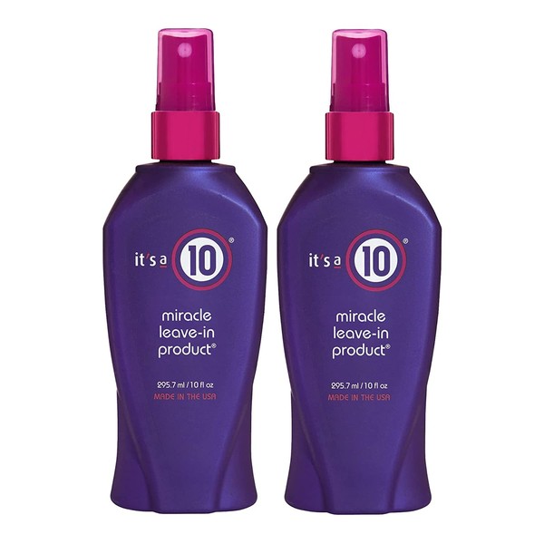 It's a 10 it's a 10 Miracle Leave-In product 10