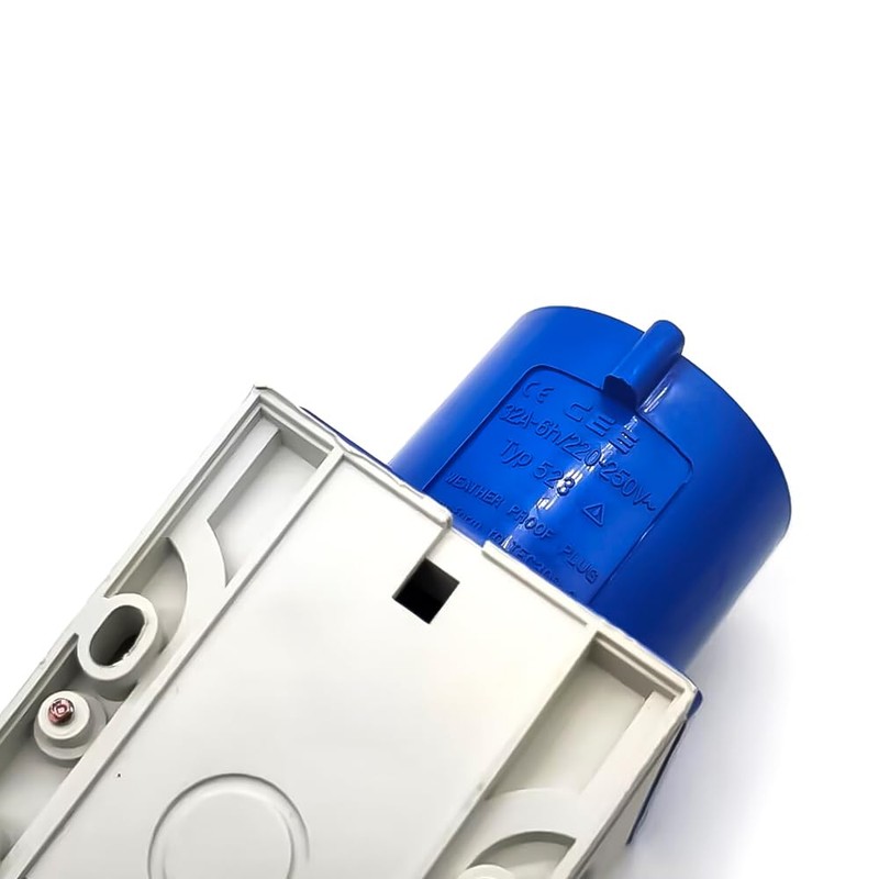 32A 3pin CEE Industrial 220V-250V 50/60Hz 2P+E 6h 2P+E IP44