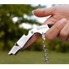 WineOp 2 PACKS Double Hinged Wine Bottle Opener Corkscrew Key