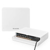 MokerLink 8 Port Outdoor Gigabit PoE Switch, 8 PoE+ Ports