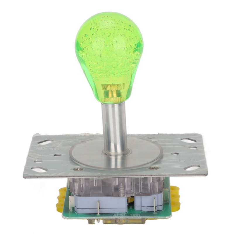 Arcade Joystick Kit Colorful 5 Pin Oval Crystal Fully Automatic