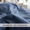 Boqingzhu Reversible Bedding, 2-Piece Plain Soft Microfibre Bed Linen Set,