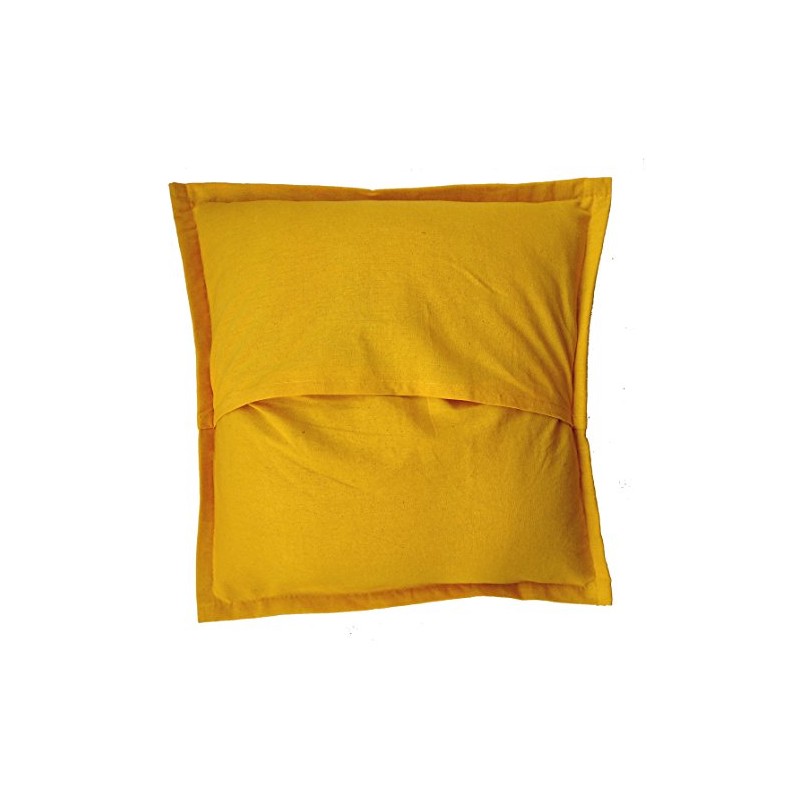 Rastogi Handicrafts Decorative Cotton Cushion Cover Embroidered Patchwork Cushion Cover