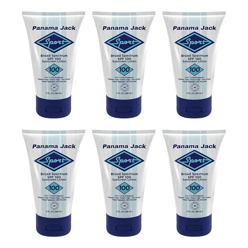 Panama Jack Sport Protector Solar Loción Spf 100, Protección