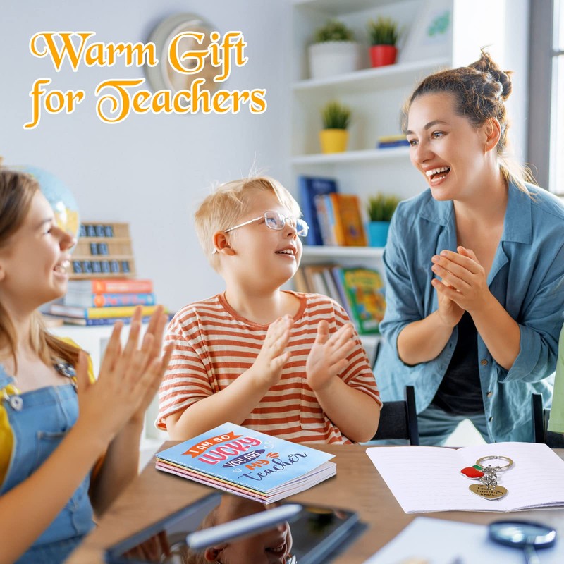 Wesiti 20 Pieces Best Teacher Gift Set 5 Pairs Funny