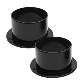 ZUDKSUY 2PCS 3inch/7.5cm Duct Connector Flange Plastic Duct Flange Ventilation System for Tumble Dryer, Bathroom or Kitchen Extractor Fan, Hydroponics Machine, Inline Extractor Fan