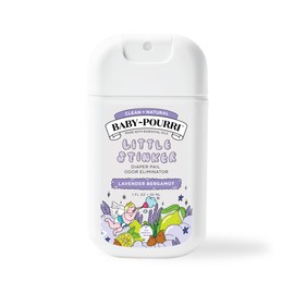 Baby-Pourri Little Stinker Diaper Pail Odor Freshener Spray, 1 Fl Oz Pocket Travel Size - Lavender, Bergamot, Eucalyptus and Vanilla